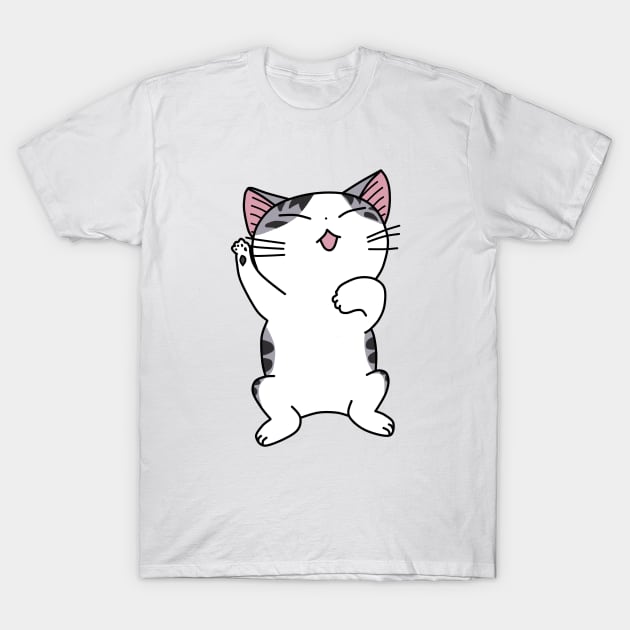 Sleepy Lazy Kitty T-Shirt by SirBobalot